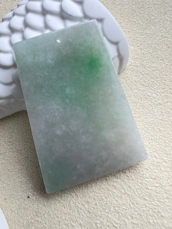 Green Semi Icy Jade pendant